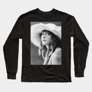 Silent Siren Lillian Gish Long Sleeve T-Shirt